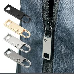 Puxador de zíper destacável de 4 unidades/8 unidades, acessórios de zíper de substituição multicoloridos para jeans e mochila, ferramentas de costura - Image 1