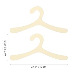 Cabide De Plástico Para Animais De Estimação, Rack De Armazenamento De Roupas De Cachorro, Suprimentos, Suprimentos, 20 Pcs - Image 6