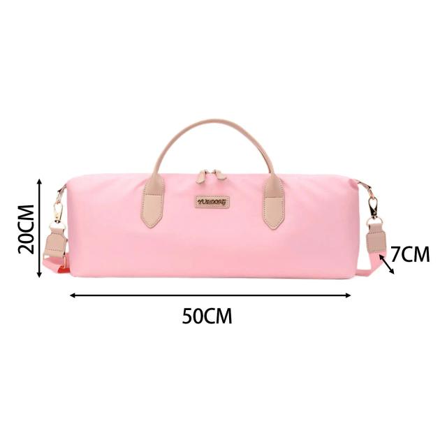 Bolsa Portátil Versátil para Transporte de Flauta com Alça de Ombro Ajustável - 16/17 Buracos (19.6x7.8x2.7")