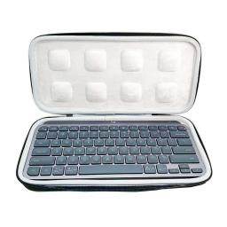 Teclado sem fio protable saco de armazenamento à prova dwaterproof água proteger saco viagem carry case para logitech mx chaves mini acessórios do teclado - Image 1
