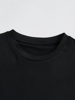 Camiseta de manga curta feminina, lacrosse engraçado em bastão relaxado, estampada com o pescoço em O, roupas femininas casuais, moda verão - Image 5