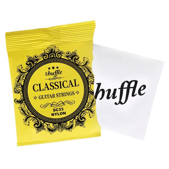Cordas de Nylon para Guitarra Clássica SC33 - Substituição Universal de Acessórios Musicais