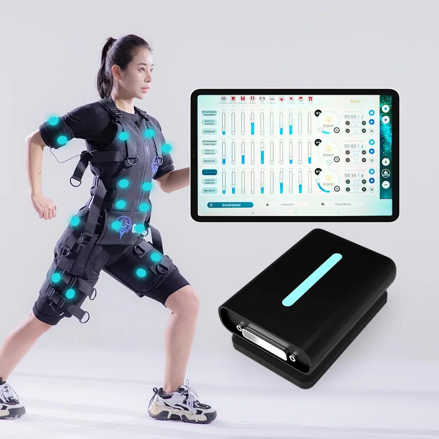 Estimulador elétrico sem fio de corpo inteiro, Treinamento para construir músculos, EMS Fitness Studio - Image 1