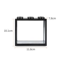 LED Light Box para Mini Aquário, Cilindro de Aquário, Réptil e Pet, Paisagem Empilhável, Algas Marinhas para Decoração de Casa e Escritório - Image 6