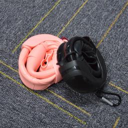 Dobrável Silicone Snorkel com estojo compacto, tubo de respiração molhada, Freediving Flexible Set - Image 3