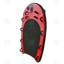 Trenó inflável do resgate do jet ski, esteira flutuante portátil, kick board com alça para trinar, emergência, trining profissional - Image 6
