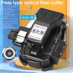 COMPTYCO AUA-X6 Fibra Óptica Cutelo Máquina, Ferramenta de Corte, Junta Fria, Hot Melt, 24 Lâmina De Superfície, FTTH, Alta Precisão - Image 1