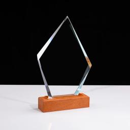 Troféu De Cristal Personalizado Para O Festival De Cinema, Musical, Lembrança De Noite, Vencedor Do Concurso, Prêmio, Prêmios Certificado De Honra, Prêmio Do Troféu - Image 3