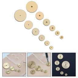 Ferramentas essenciais de artesanato de couro para projetos DIY 6 peças de marcação de linha redonda ferramentas artesanais opções de tamanho de material de latão - Image 5