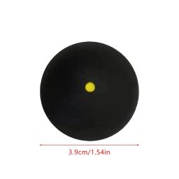 Azul e amarelo Dot Squash Balls, bola de treinamento durável, adequado para iniciantes, acessórios Wearable - Image 4
