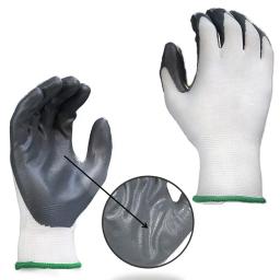Luvas de Proteção Profissional para Homens, Luvas de Trabalho de Segurança, Nylon Industrial Glo, Construção de Jardim, 20-10 Pares - Image 6