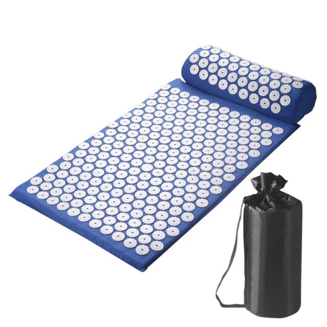 Conjunto 3 Almofadas de Acupuntura para Massagem e Exercícios Físicos