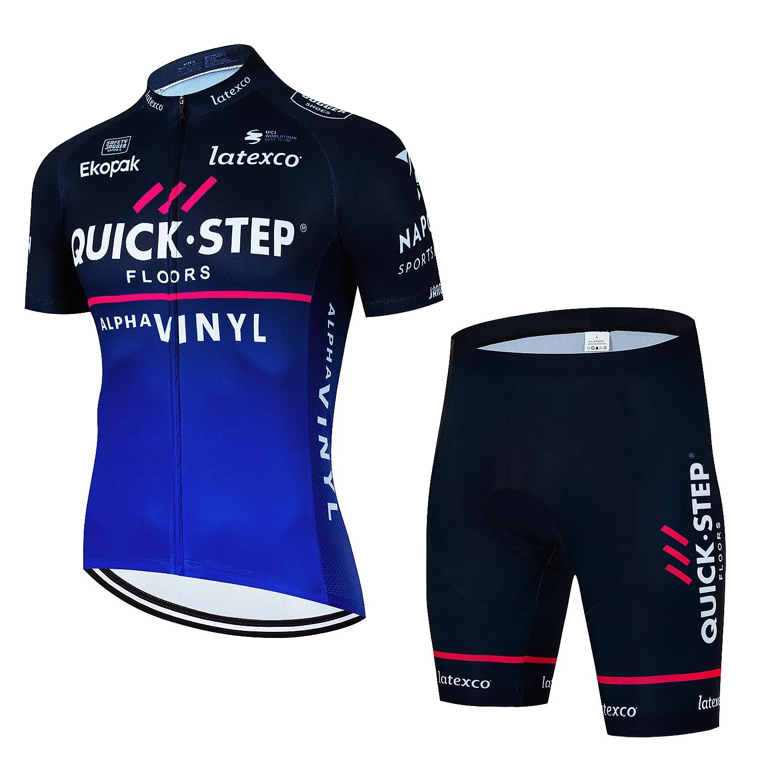 Conjunto de camisa de ciclismo masculino rápido passo conjunto de ciclismo verão esporte ao ar livre roupas de bicicleta respirável mtb ciclismo - Image 1