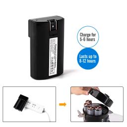 Volume portátil controle bullhorn voz sirene alarme modos megafone falante com e cinta preta Bluetooth - Image 5