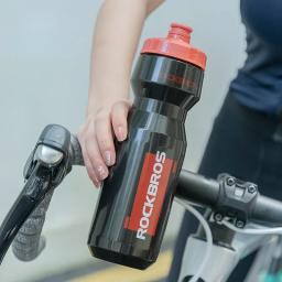 750ml garrafa de água da bicicleta grau alimentício esportes fitness correndo equitação acampamento caminhadas chaleira à prova de vazamento garrafa gaiola - Image 1