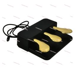 Piano elétrico universal sustentar Pedal, Sintetizador do teclado, 3 Pedais Acessórios, Pedal Auxiliar - Image 2