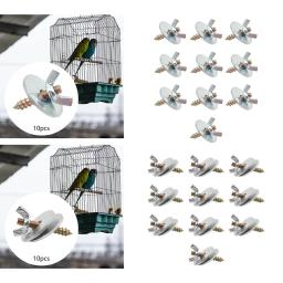 Pássaro Poleiros Montagem Parafusos Kits Porca, Parafusos De Gaiola De Pássaro, Montagem Kits para Rack Construção Madeira Aves Perch, M5 * 30, 10 Pcs - Image 4