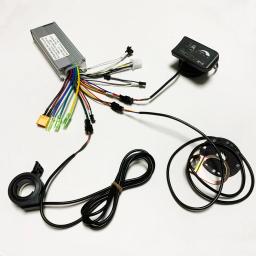 24V 36V 48V 350W 500W Controlador de onda senoidal do motor sem escova 25A/30A. Display LED S810 com PAS. acelerador, para scooter de e-bike - Image 3
