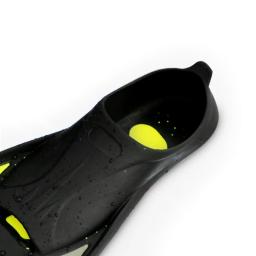 Nadadeiras barbatanas de formação flutuante curto natação adultos crianças barbatanas de viagem para mergulho snorkeling watersports ferramenta silicone - Image 2