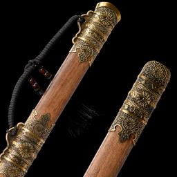 Espada jian geral chinesa funcional, lâmina de aço 1060, real, artesanal, tang completo, afiado, pronto para arma de treinamento, dragão katanas - Image 4