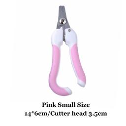 Profissional Pet Nail Clippers, Dog Cat Aço Inoxidável, Conveniente Beleza Limpeza Suprimentos, Clippers de Poupança de Trabalho, 2 Cores - Image 5