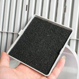 5 pcs descartável desodorização composto ativado filtro carbono algodão para caixas areia gato acessórios substituição mais limpos - Image 4