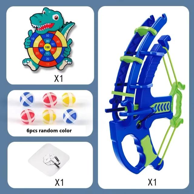 Brinquedo de Jogo de Basquete Alvo Pegajoso Bola Dardos para Crianças