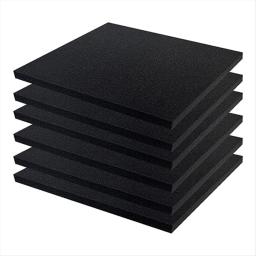 Folhas De Espuma De Poliuretano, Almofadas De Espuma Para Case Packaging Toolbox, Artesanato Cuttable, 40x30x3cm, 6 Pcs - Image 1