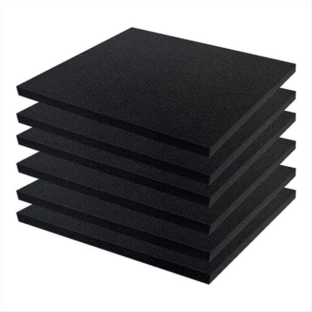 Almofadas de Espuma de Poliuretano para Embalagem e Artesanato, Conjunto com 6 Peças 40x30x3cm