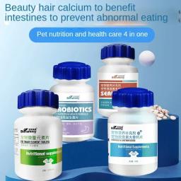 Pet Cálcio Comprimidos para Cães e Gatos, Big Bone Condroitina, Cabelo Condicionado e Gastroenters' Suplemento Nutricional - Image 3