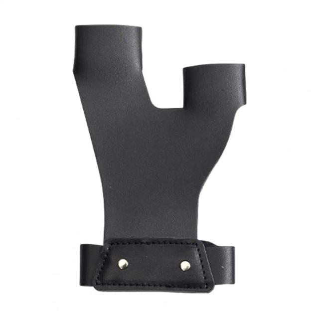 Luva para Tiro com Arco: Protetor Durável para Mãos e Dedos em Falso Couro para Jovens e Adultos