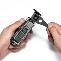 Caixa impermeável para DJI Osmo Action 2, Mergulho Subaquático Concha Protetora, Suporte Acessórios, Câmera de Ação, 60m - Image 3