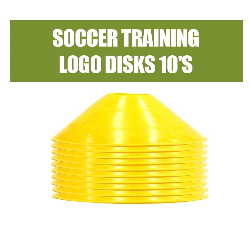 Cones De Futebol com Suporte, Prático Mark Disk, Field Cone Marker, Acessórios De Treinamento, Jogos Ao Ar Livre Suprimentos para Adultos, 10 Pcs - Image 1