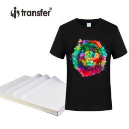 100 Folhas De Papel De Filme De Transferência DTF A4 Dupla Face Grossa Limpar Pretreat Papel De Transferência De Calor PET para Epson Inkjet Printer - Image 6