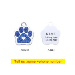 Anti-Lost Pet ID Tag, Chaveiro personalizado, logotipo personalizado, gato e cão pingente, Pet Shop, Atacado - Image 4