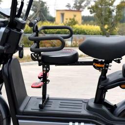 ALWAYSME-Assento dianteiro para criança, bicicleta elétrica, eCicomotor, 1 a 7 anos - Image 2