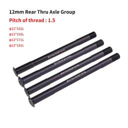 Ztto mtb bicicleta 12mm 15mm através do eixo da bicicleta de estrada eixo dianteiro traseiro espetos eixo da roda hub eixo 15x100 12x142 12x100 12x148 15x110 - Image 5