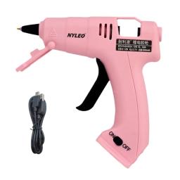 X37e pistolas cola quente mini armas cola derretida com bastões cola conjunto armas cola artesanal - Image 1