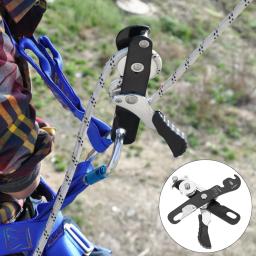 Auto Freio Escalada Mosquetão, Rope Clamp Grab, Escalada Descender, Stop, Suba Acessórios - Image 2