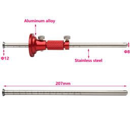 Estilo Europeu Precision Scriber Marcação Tool, Micro Adjust, Linha Ferramenta Paralela, Roda Marcação Medidor, Madeira Woodworking Scribe, 0,1 milímetros - Image 6