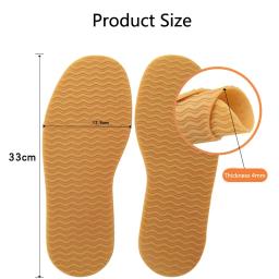 Solas de borracha para fazer sapatos, substituição da sola, patch de reparo do sapato, antiderrapante, resistente ao desgaste, protetor completo, tênis - Image 5