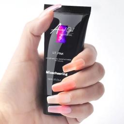Extensão acrílica poli do prego do gel, Extensão rápida do modelo de cristal, Cola de cristal indolor, LED UV, 30ml - Image 3