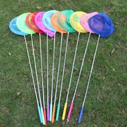 Rede de pesca retrátil de aço inoxidável, rede de insetos, borboleta, libélula, rede de pesca portátil ao ar livre, brinquedos de jogo divertidos para crianças - Image 2
