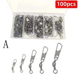 Pesca conectores e pequenos acessórios, 100 peças - Image 3