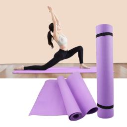 Thick EVA Anti-Slip Yoga Mat, Esporte Fitness Cobertor para Exercício, Yoga e Pilates, Equipamento de Ginástica, 4mm - Image 4