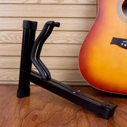 Suporte universal de guitarra elétrica Suporte de rack musical Dobrável A Frame Suporte de instrumento para baixo elétrico Acessórios de peças - Image 3