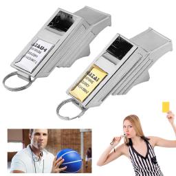Professional Basketball Árbitro Apito, Seedless, portátil, emergência, salva-vidas, apitos para treinamento esportivo ao ar livre - Image 4