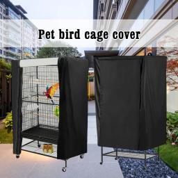 Waterproof Outdoor Large Bird Cage Cover, 210D Oxford pano à prova de chuva, protetor solar, capa de poeira para Pet, Parrot Cage Shading, M, L - Image 1