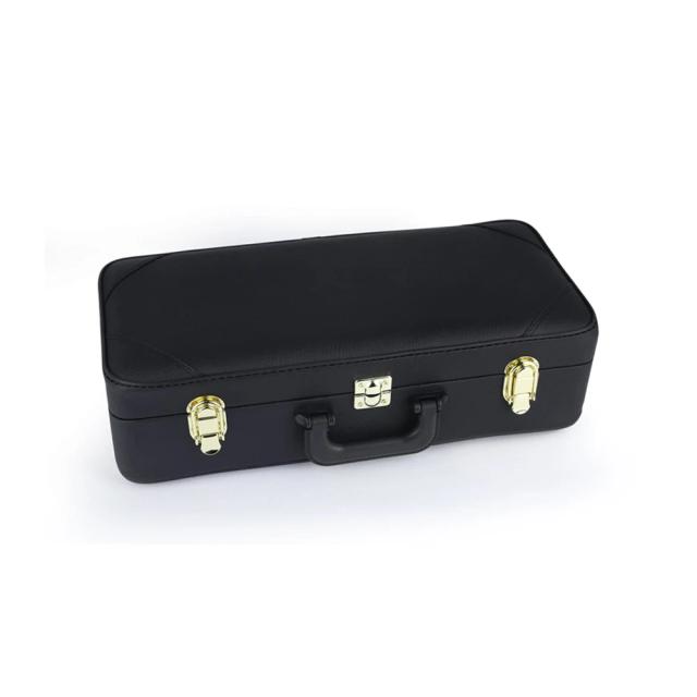 Saxofone Tenor Profissional Europeu Marrom Fosco com Acabamento em Ouro e Personalização - Drop B Tom High-End