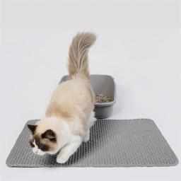 PVC dobrável pet litter mat, tapete impermeável, durável trapping pet carpet, almofadas de cama, suprimentos limpos, saúde segurança, 2023 - Image 4